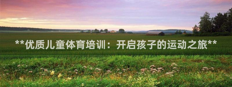 极悦平台客服团队介绍：**优质儿童体育培训：开启孩子