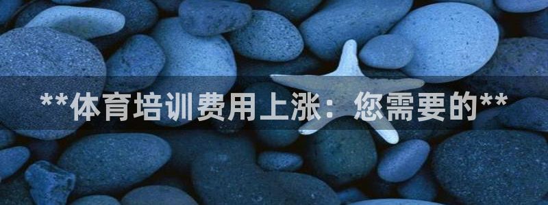 极悦官方网站app下载：**体育培训费用上涨：您需要