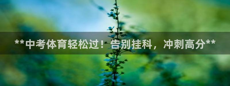 极悦平台代理怎么赚钱的：**中考体育轻松过！告别挂科