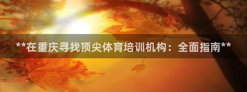极悦娱乐代理多少钱一个月：**在重庆寻找顶尖体育培训