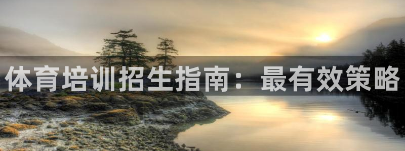 极悦平台股东：体育培训招生指南：最有效策略