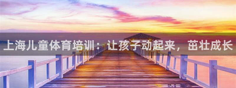 极悦娱乐的背景和历史背景：上海儿童体育培训：让孩子动